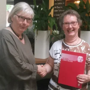 Dr. Simona Schulte und Gabriele Kremer