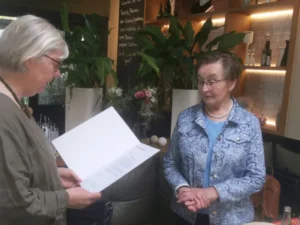 Simona Schulte und Josefa Kohne