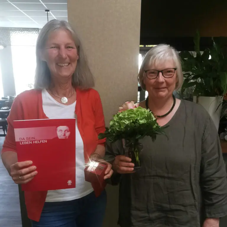 Jutta Brocklage und Simona Schulte
