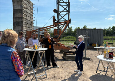 Bilder vom Spatenstich