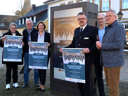 Benefizkonzert für den guten Zweck mit dem Polizeiorchester Niedersachsen in Bersenbrück am 31. Mai Benefizkonzert für den guten Zweck mit dem Polizeiorchester Niedersachsen in Bersenbrück am 31. Mai